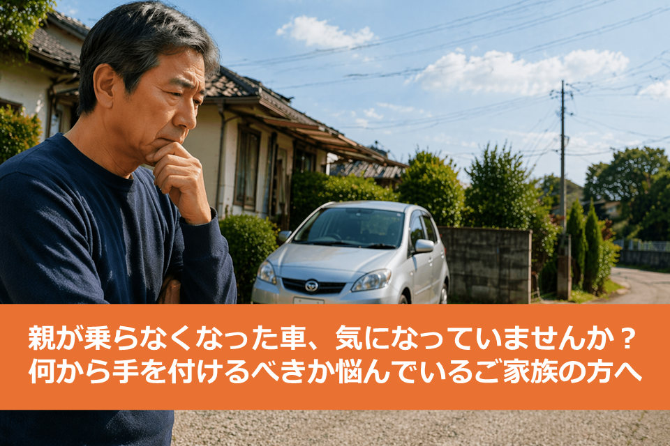 新潟で増えている「親の車そのまま問題」｜放置するとどうなる？